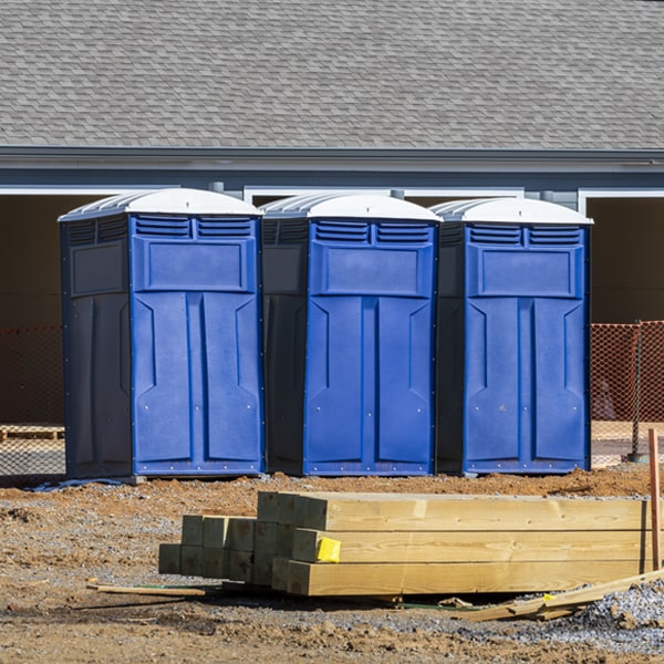 how often are the porta potties cleaned and serviced during a rental period in Long Beach New Jersey